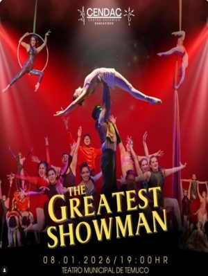 The Greatest Showman - Jueves 08 Enero, 19:00 hrs.