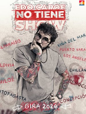 Edo Caroe - Martes 13 y Miércoles 14 de enero, 20:00 hrs.